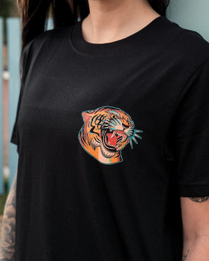 Flash Tiger Black T-Shirt