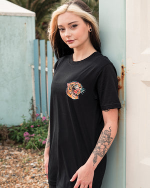 Flash Tiger Black T-Shirt