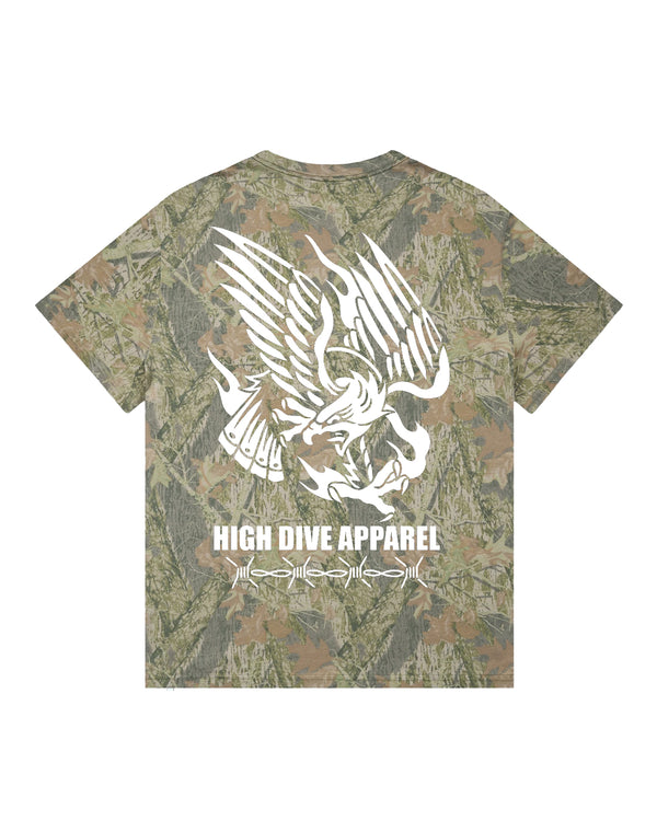 Trad Eagle Heavy Camo Tee