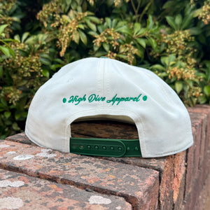 Palm Two Tone Forest Green Cap