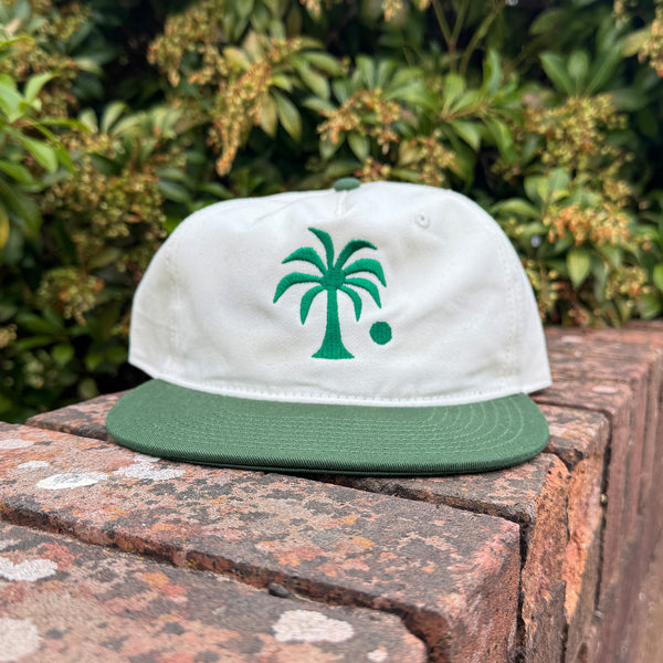 Palm Two Tone Forest Green Cap
