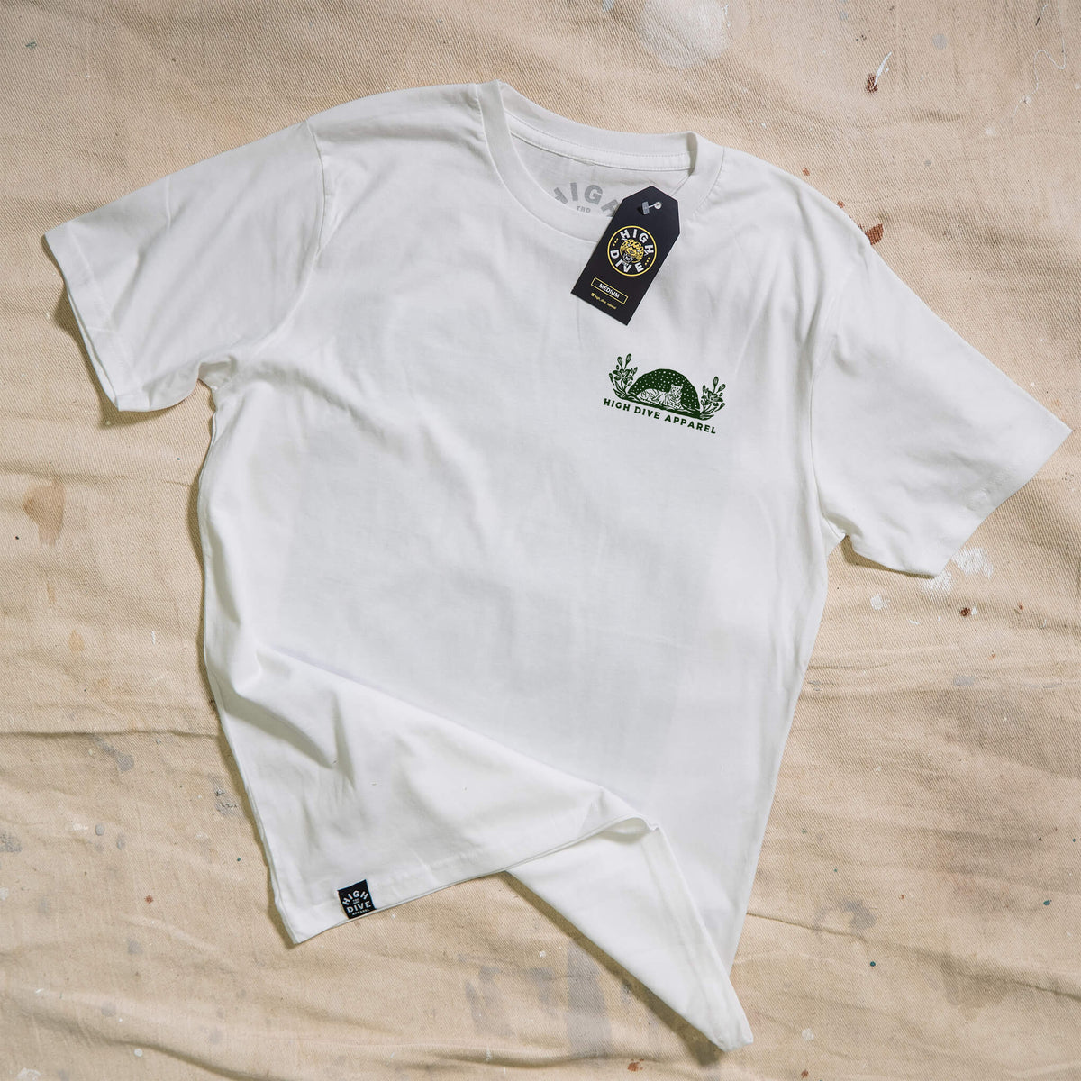 Untamed White Tee