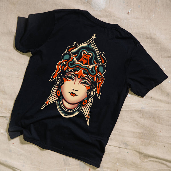 Veil Of Fury Black Tee