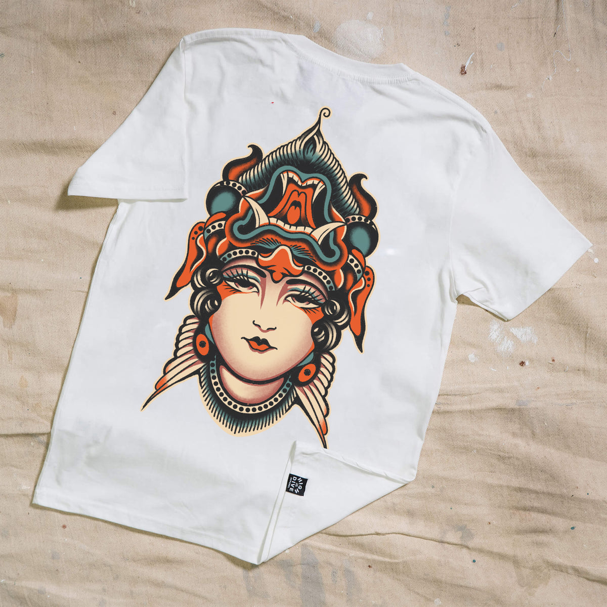 Veil Of Fury White Tee