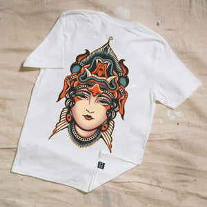 Veil Of Fury White Tee