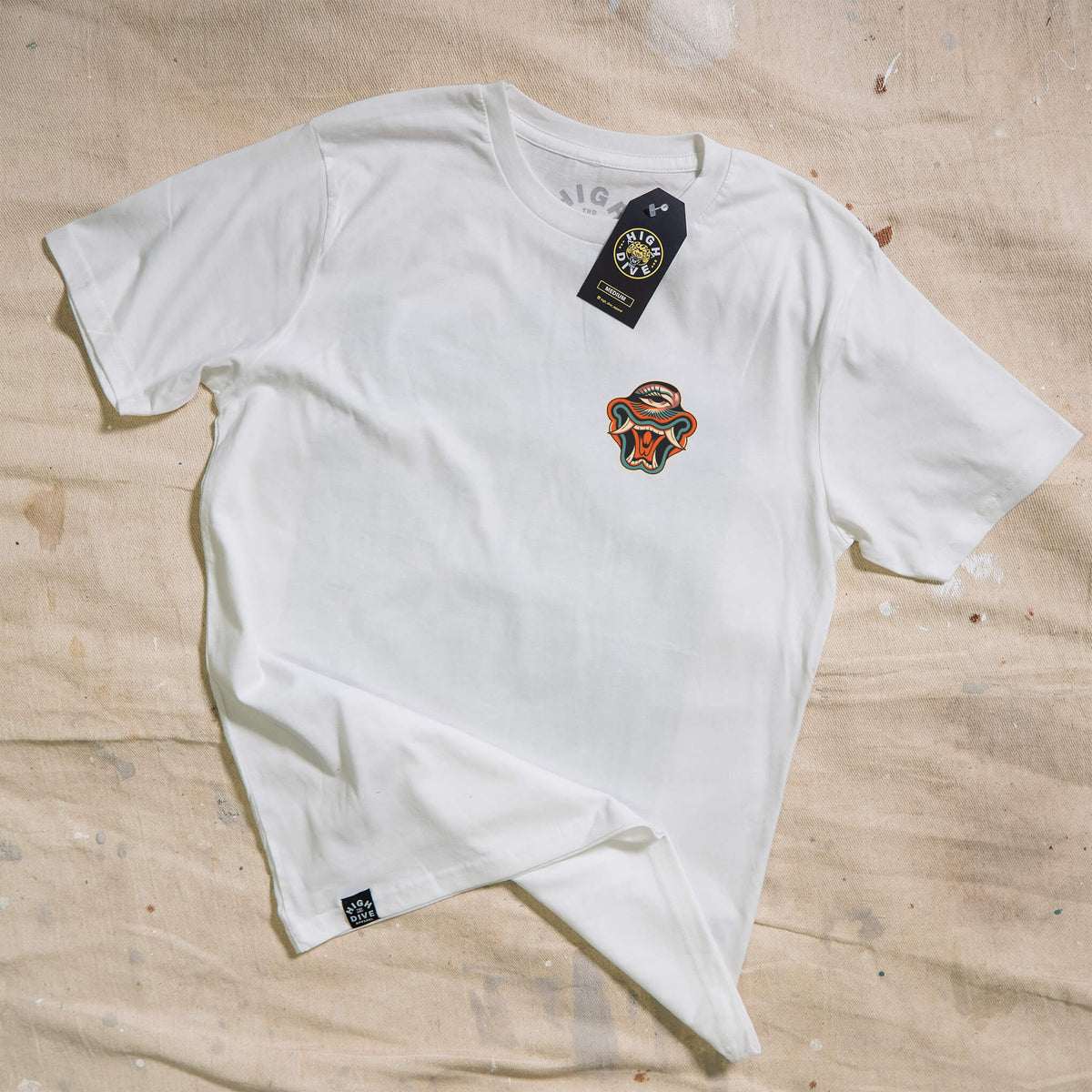 Veil Of Fury White Tee
