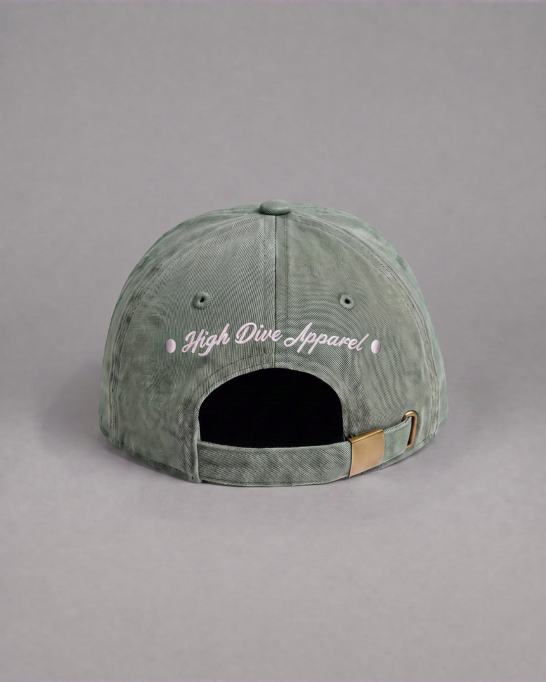 Don't Let Them Drag You Down Vintage Sage Dad Cap