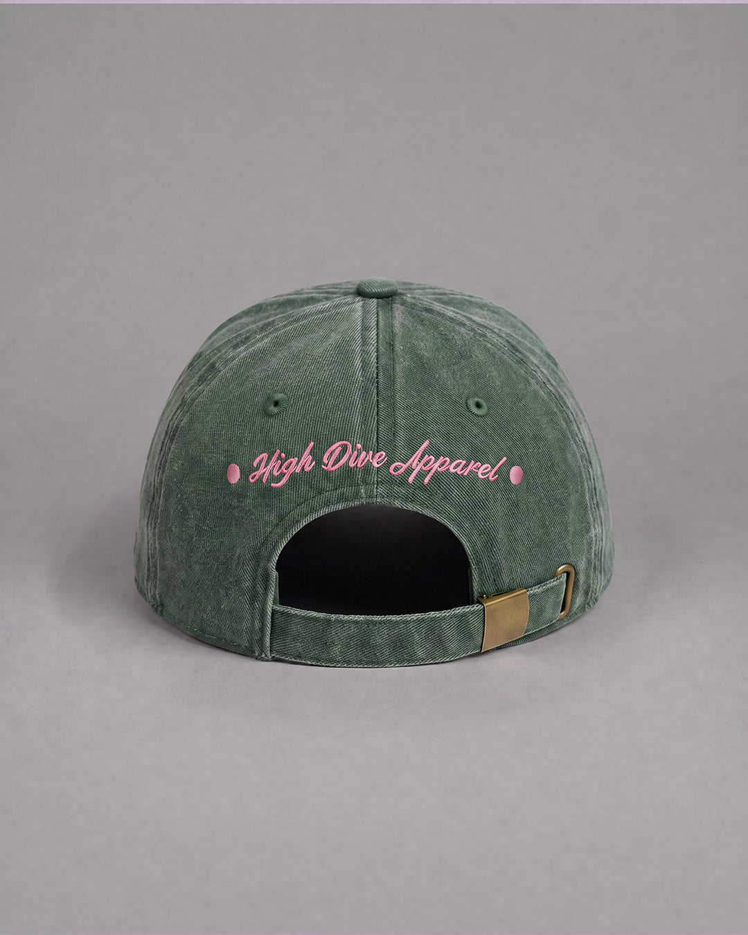 Don't Let Them Drag You Down Vintage Bottle Green Dad Cap
