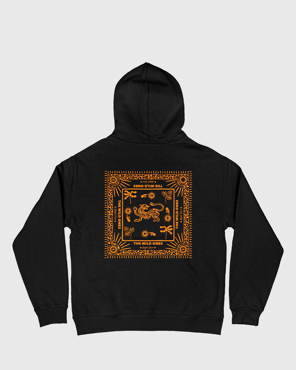 Wild Ones Oversized Black Hoody