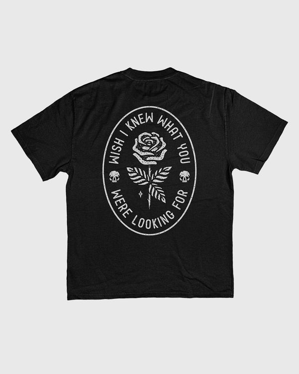 Limited Edition Wish I Knew Ultra Heavy Tee Faded Black