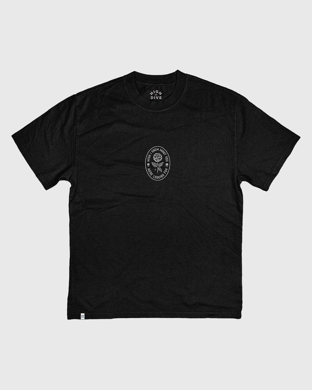 Limited Edition Wish I Knew Ultra Heavy Tee Faded Black