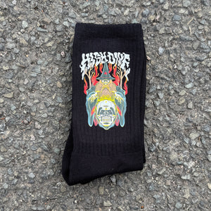 Wizard Black Socks