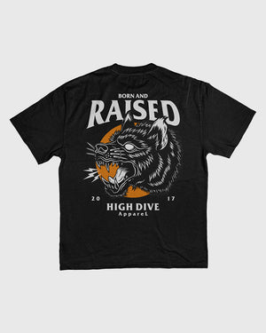 Limited Edition Wolfpack Heavy Tee Faded Black