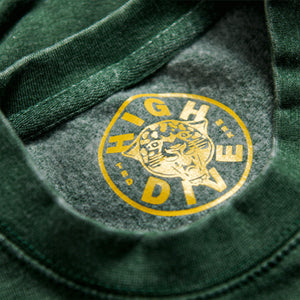 Bad Luck Bottle Green Jumper