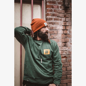 Bad Luck Bottle Green Jumper