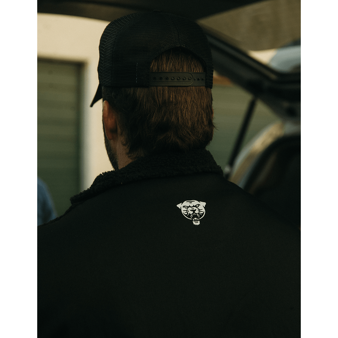 HDA Black Sherpa Fleece Jacket