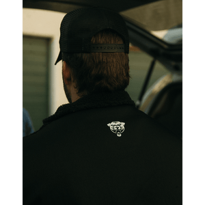 HDA Black Sherpa Fleece Jacket