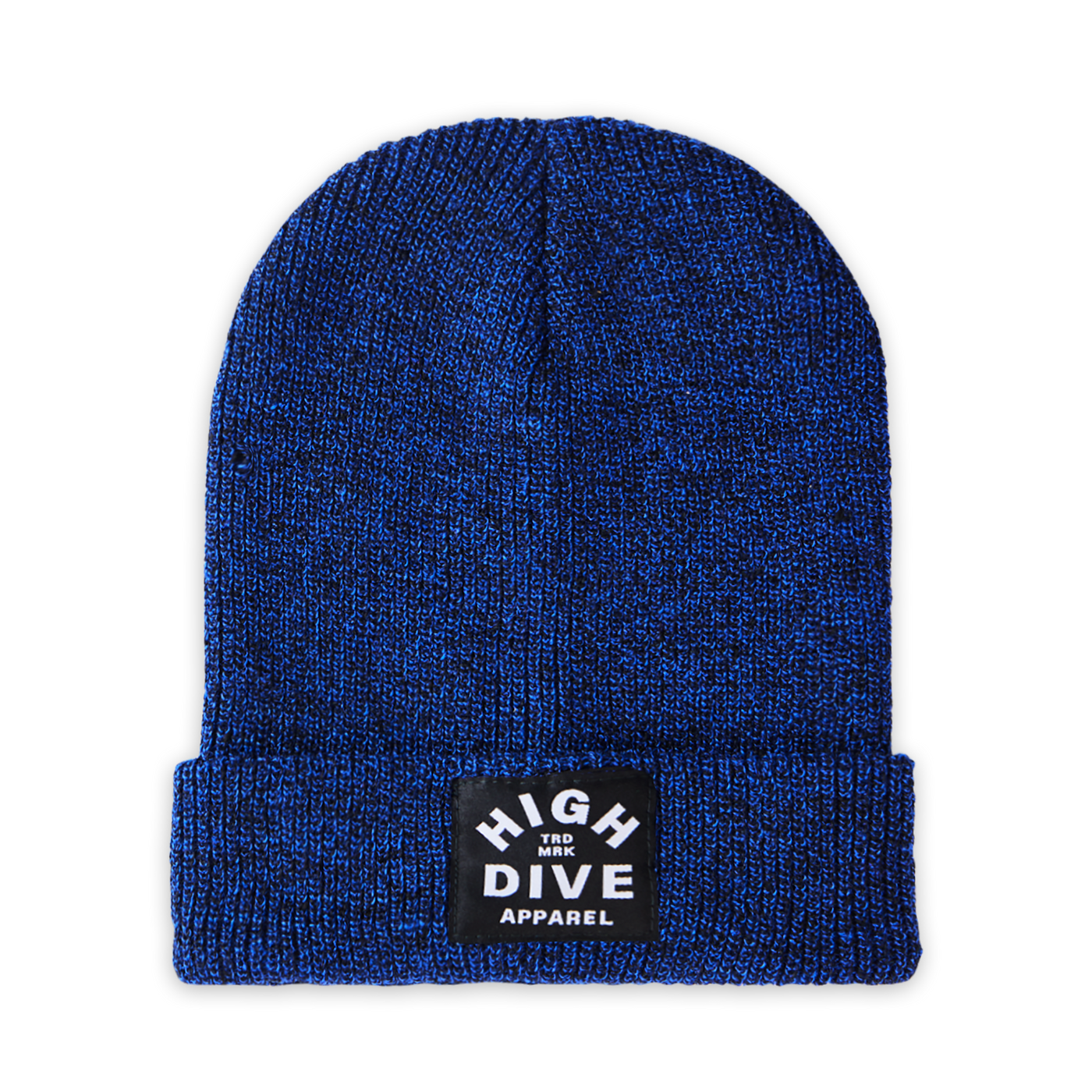 Antique Royal Blue Beanie With Black HDA Label