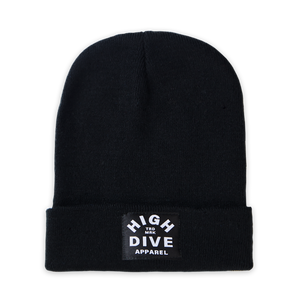 Black Beanie With Black HDA Label