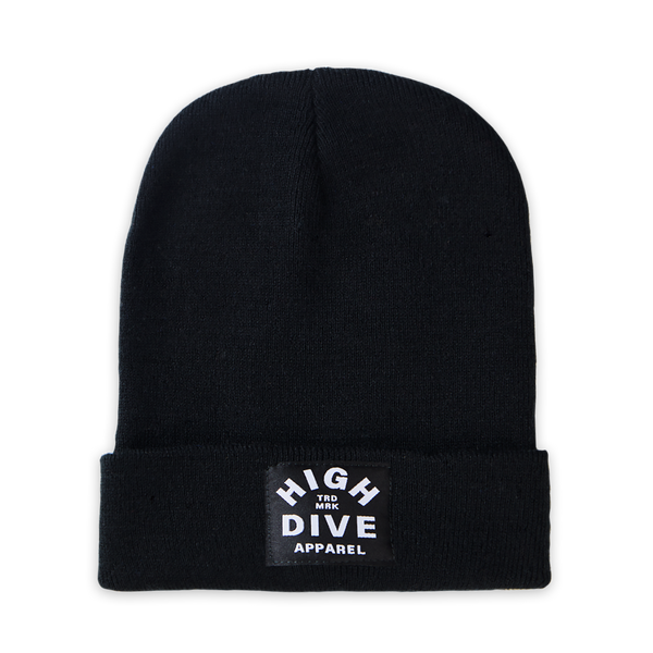 Black Beanie With Black HDA Label