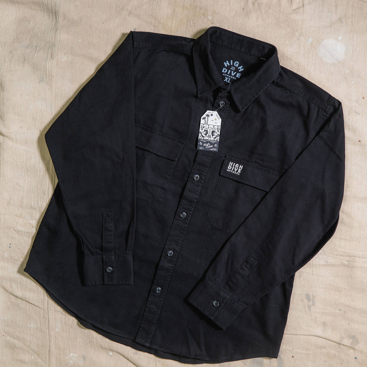 HDA Black Overshirt