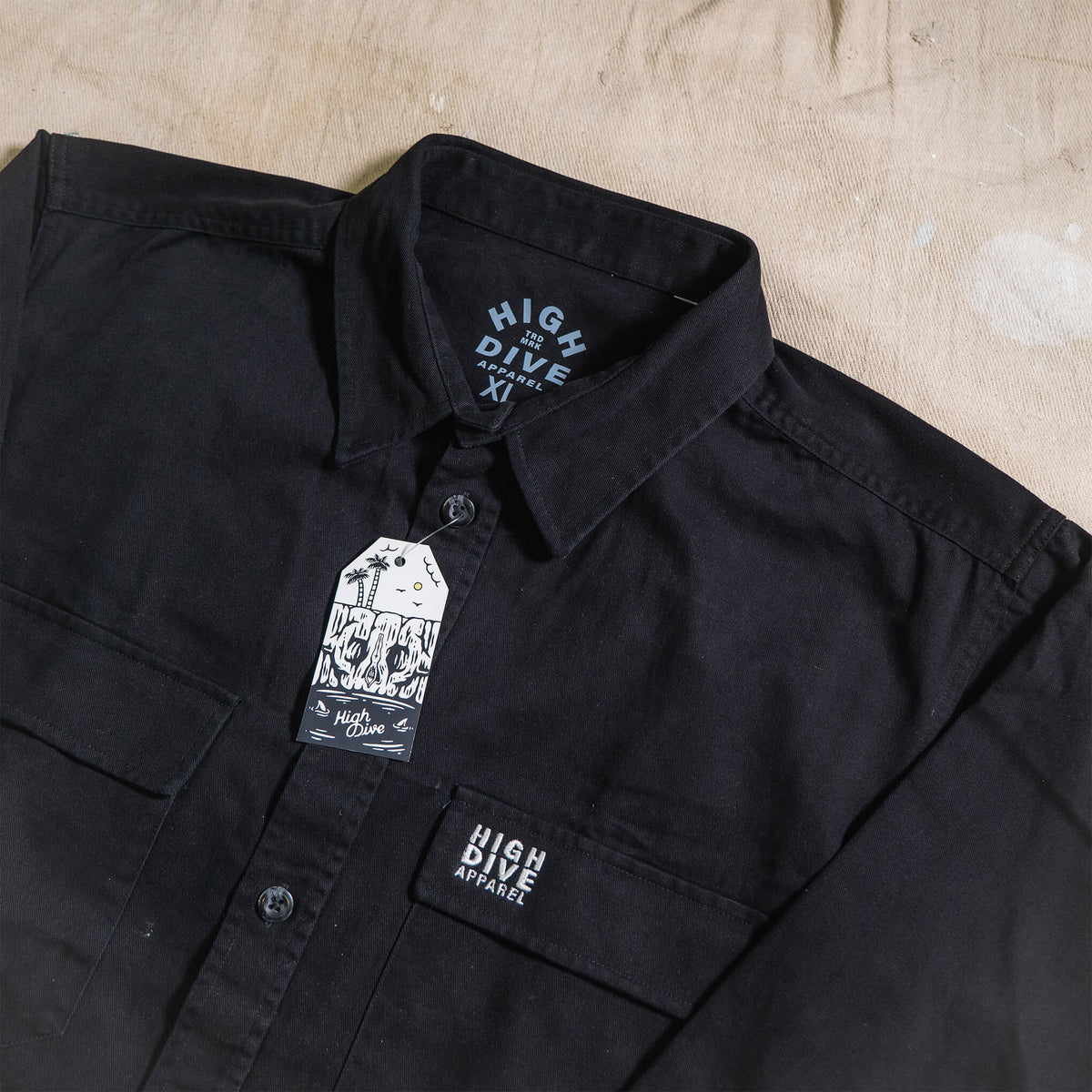 HDA Black Overshirt