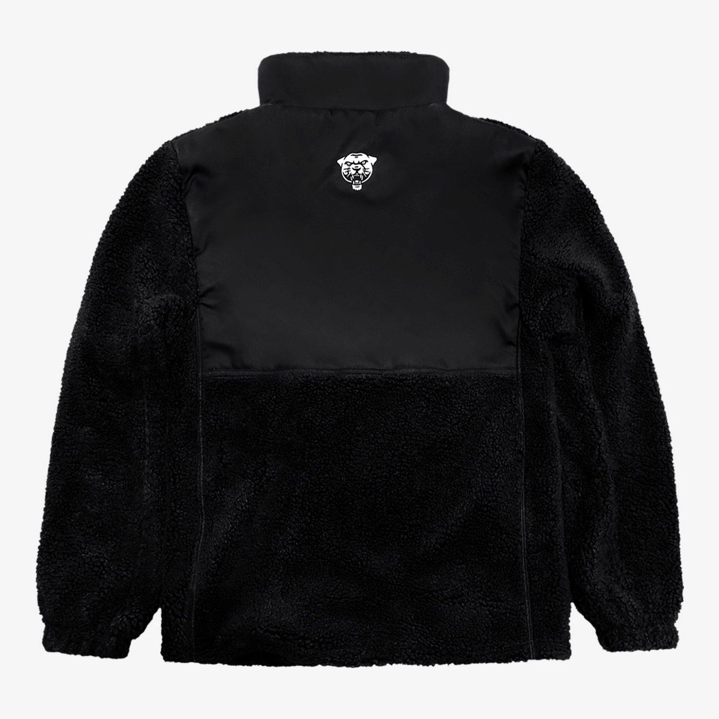HDA Black Sherpa Fleece Jacket