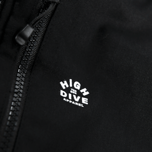 HDA Black Sherpa Fleece Jacket