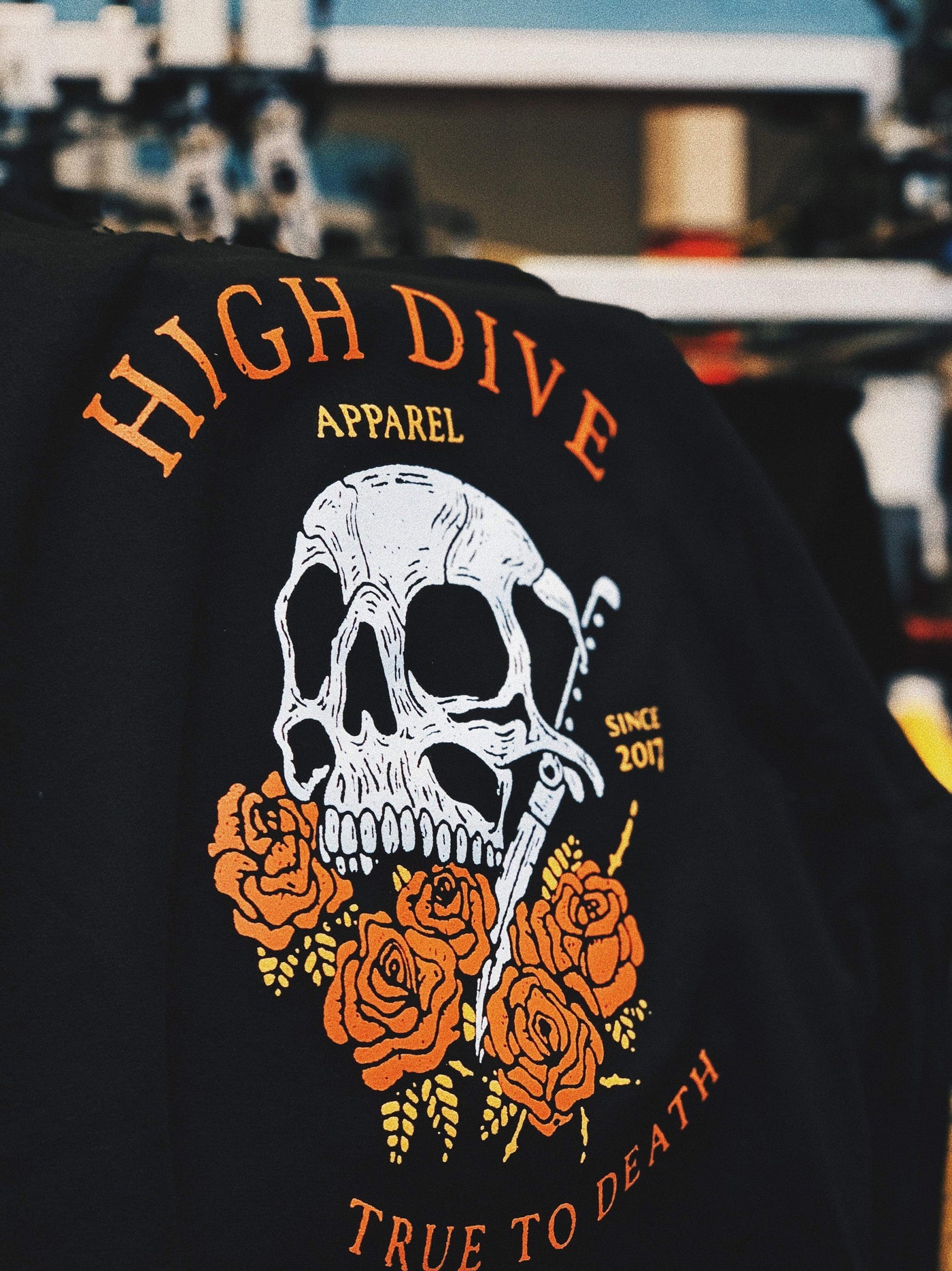 True to Death - Hoody - High Dive Apparel