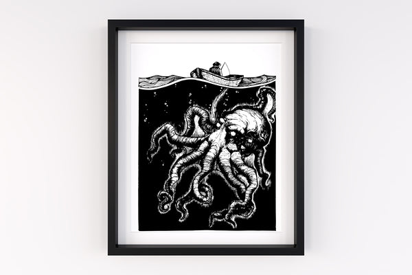 Impresión A4 de Kraken