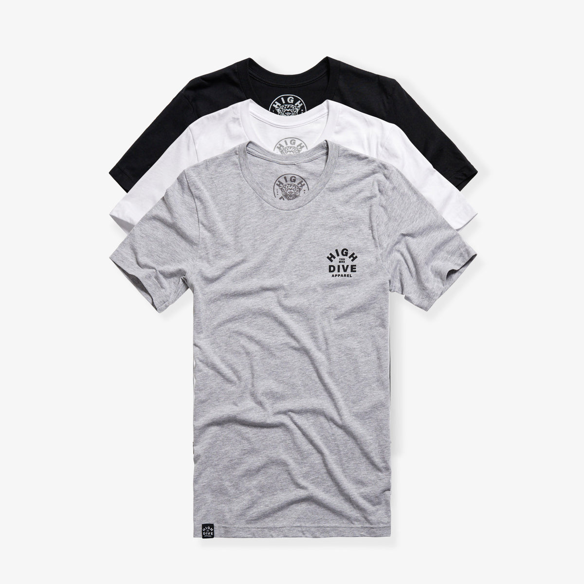 Camiseta básica de manga corta 