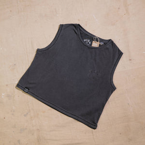 Washed Cropped Tank Top