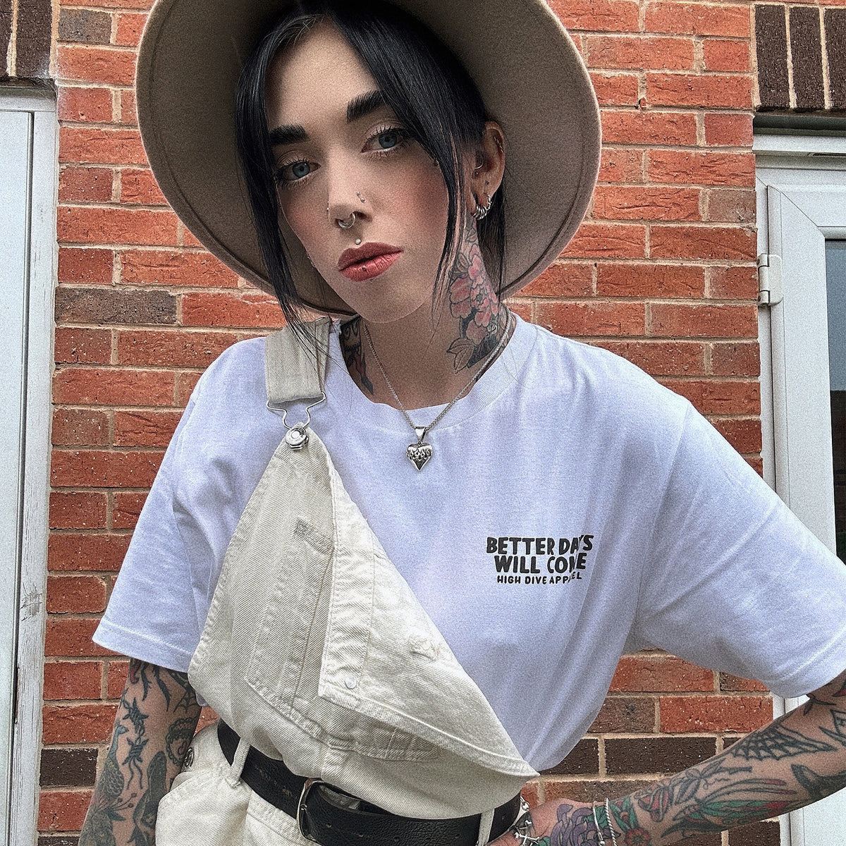 Better Days White Tee