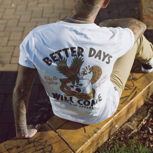 Better Days White Tee