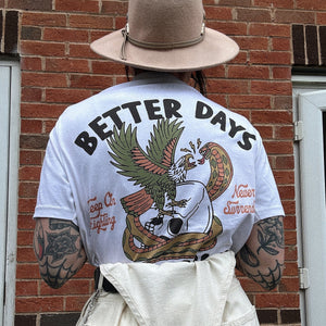 Better Days White Tee
