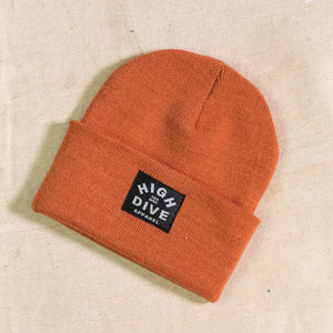 HDA Copper Beanie With Black Label