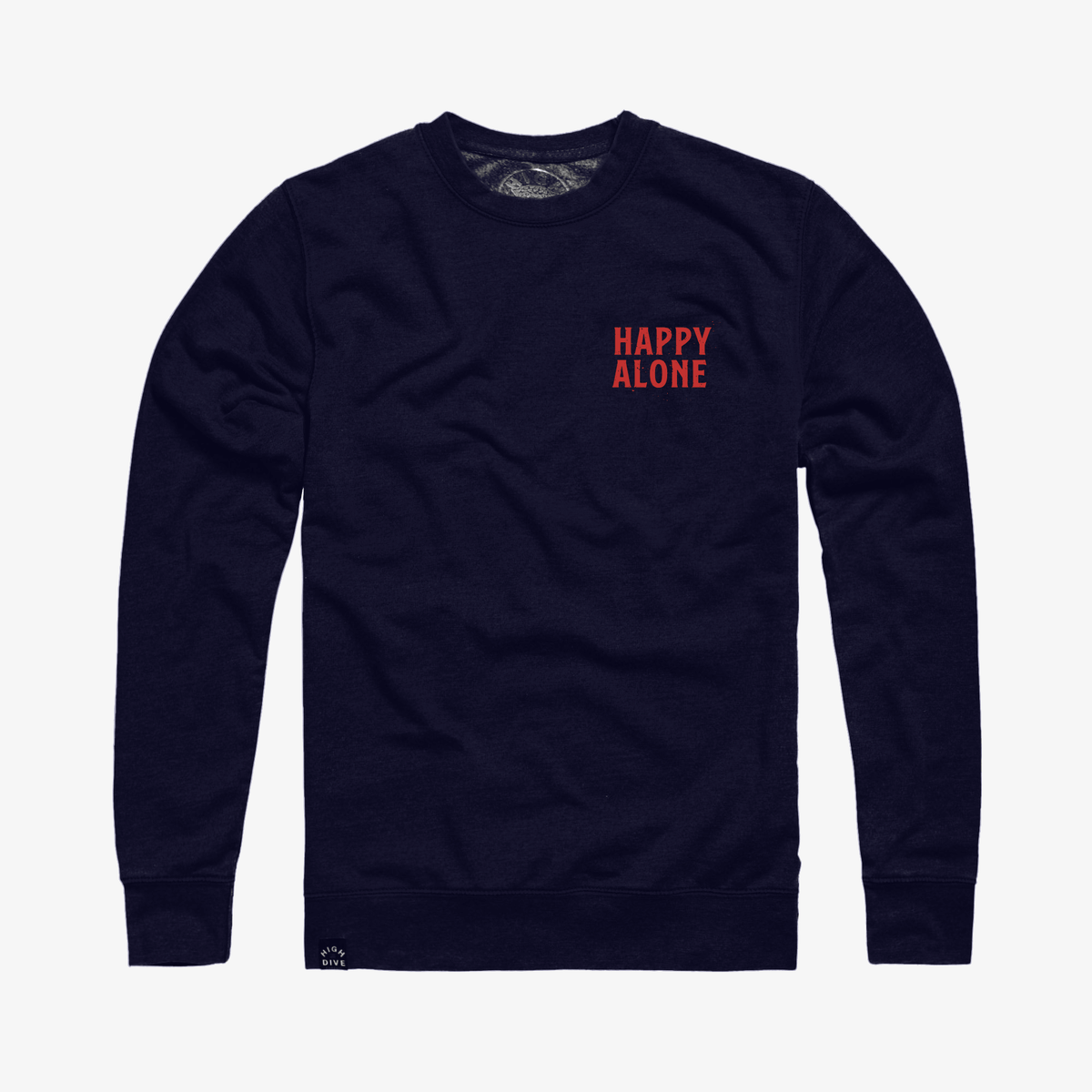 Happy Alone Navy Crew