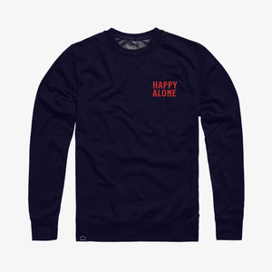 Happy Alone Navy Crew