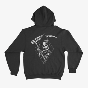 Sudadera con capucha La vida es sombría 