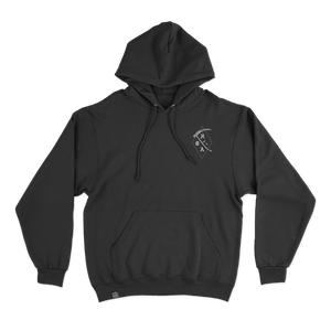 Sudadera con capucha La vida es sombría 