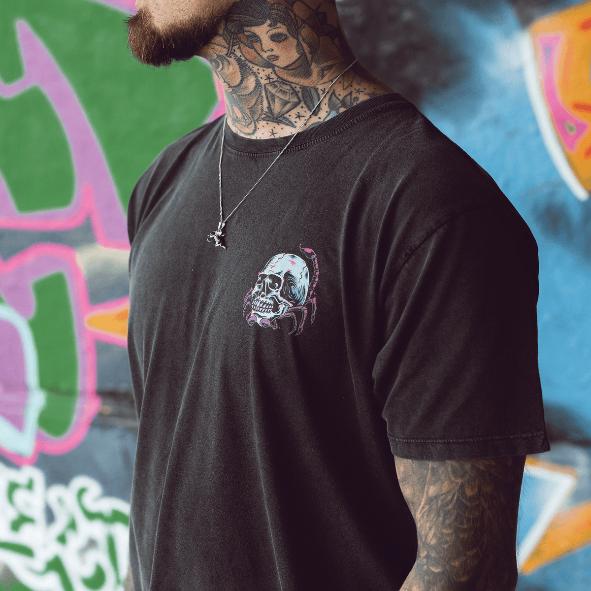 Scorpion King Stonewash Tee