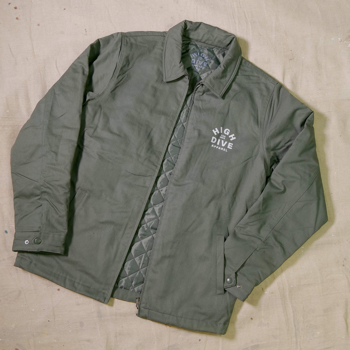 Staple Zipped Work Jacket