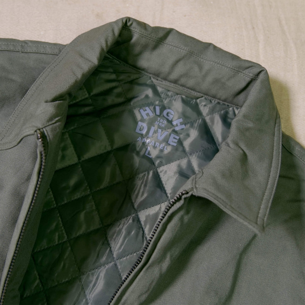Staple Zipped Work Jacket