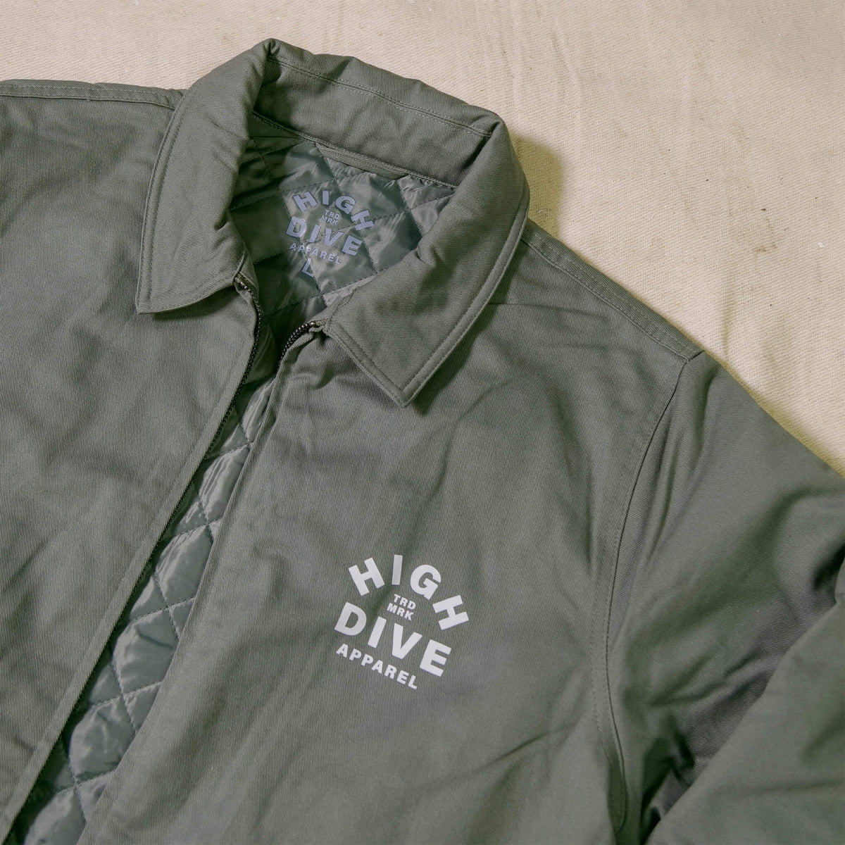 Staple Zipped Work Jacket
