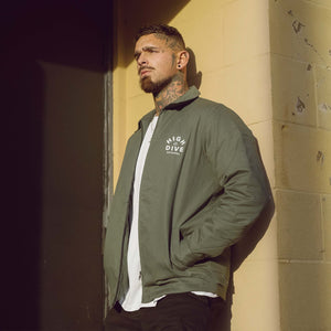 Staple Zipped Work Jacket